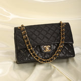 Chanel Lambskin Medium Classic Double Flap