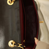 Rare Chanel Lambskin XL Logo Square Flap