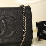 Chanel Caviar Wallet On Chain