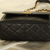 Rare Chanel Lambskin XL Logo Square Flap