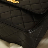 Rare Chanel Lambskin XL Logo Square Flap