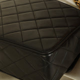 Rare Chanel Lambskin XL Logo Square Flap