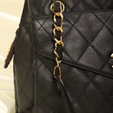 Chanel Caviar Chain Tote