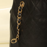 Chanel Caviar Chain Tote