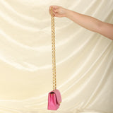 Extremely Rare Chanel 1989 Satin Bijoux Chain Mini Diana