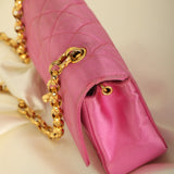 Extremely Rare Chanel 1989 Satin Bijoux Chain Mini Diana