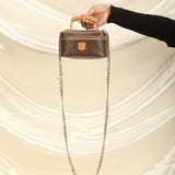 Celine Triomphe Mini Chain Vanity Bag