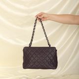 Rare Chanel 2000 Caviar Turnlock Classic Chain Tote