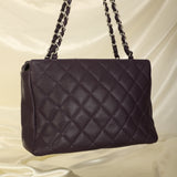 Rare Chanel 2000 Caviar Turnlock Classic Chain Tote
