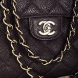 Rare Chanel 2000 Caviar Turnlock Classic Chain Tote