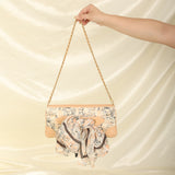 Rare Chanel Coco Mademoiselle Satin Scarf Pochette