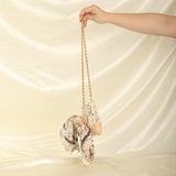 Rare Chanel Coco Mademoiselle Satin Scarf Pochette