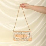 Rare Chanel Coco Mademoiselle Satin Scarf Pochette
