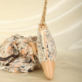 Rare Chanel Coco Mademoiselle Satin Scarf Pochette