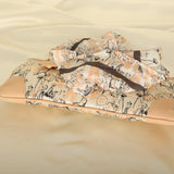 Rare Chanel Coco Mademoiselle Satin Scarf Pochette