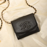 Chanel Caviar Wallet on Chain