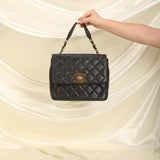 Chanel Caviar Square Flap Bag