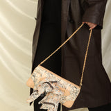 Rare Chanel Coco Mademoiselle Satin Scarf Pochette