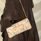 Rare Chanel Coco Mademoiselle Satin Scarf Pochette