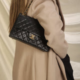 Chanel Lambskin Medium Classic Double Flap