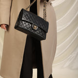 Chanel Lambskin Medium Classic Double Flap