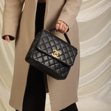 Chanel Caviar Square Flap Bag