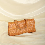 Rare Celine Triomphe Leather Flap Tote