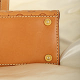 Rare Celine Triomphe Leather Flap Tote