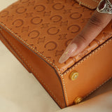 Rare Celine Triomphe Leather Flap Tote
