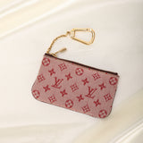 Louis Vuitton Bordeaux Mini Lin Keypouch
