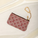 Louis Vuitton Bordeaux Mini Lin Keypouch
