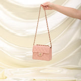 Rare Chanel 2003 Caviar Mini Square Classic Flap