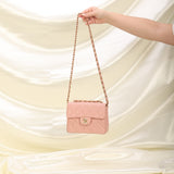 Rare Chanel 2003 Caviar Mini Square Classic Flap