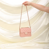 Rare Chanel 2003 Caviar Mini Square Classic Flap