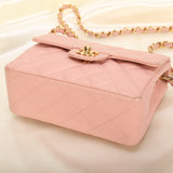Rare Chanel 2003 Caviar Mini Square Classic Flap