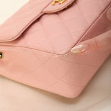 Rare Chanel 2003 Caviar Mini Square Classic Flap