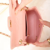 Rare Chanel 2003 Caviar Mini Square Classic Flap