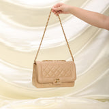 Chanel Lambskin Medium Diana