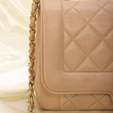 Chanel Lambskin Medium Diana