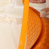 Bottega Veneta Patent Intrecciato Flap Shoulder Bag