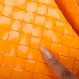 Bottega Veneta Patent Intrecciato Flap Shoulder Bag