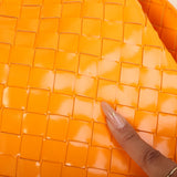 Bottega Veneta Patent Intrecciato Flap Shoulder Bag