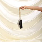 Rare Celine Boxcalf Triomphe Chain Pochette