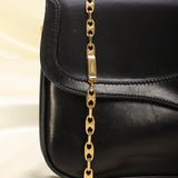 Rare Celine Boxcalf Triomphe Chain Pochette