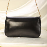 Rare Celine Boxcalf Triomphe Chain Pochette
