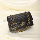 Chanel Lambskin Medium Double Flap