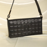 Chanel Lambskin Chocolate Bar Pochette