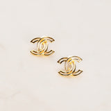 Chanel 2020 CC Stud Earrings