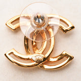 Chanel 2020 CC Stud Earrings