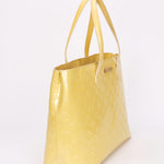 Louis Vuitton Monogram Vernis Wilshire MM Blanc Corail 2011